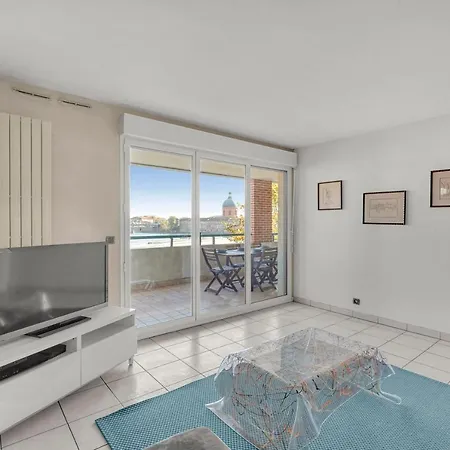 Apartman Rio L'aiga - Superbe Terrasse Sur Garonne Toulouse