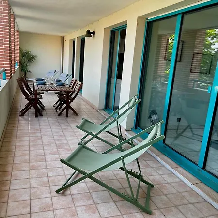 Rio L'aiga - Superbe Terrasse Sur Garonne טולוז