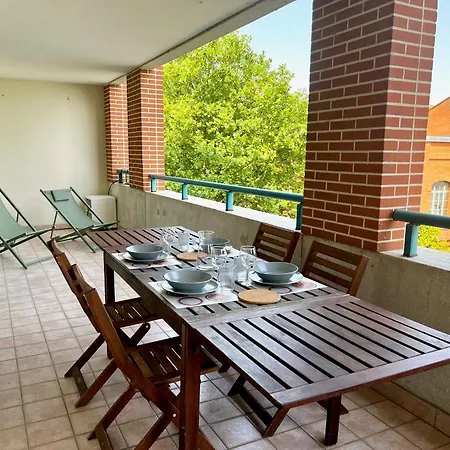 Rio L'aiga - Superbe Terrasse Sur Garonne דירה *