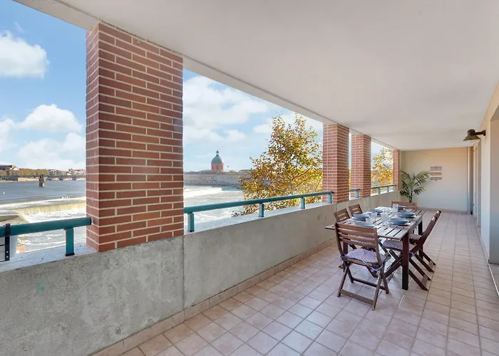 Appartement Rio L'aiga - Superbe Terrasse Sur Garonne *